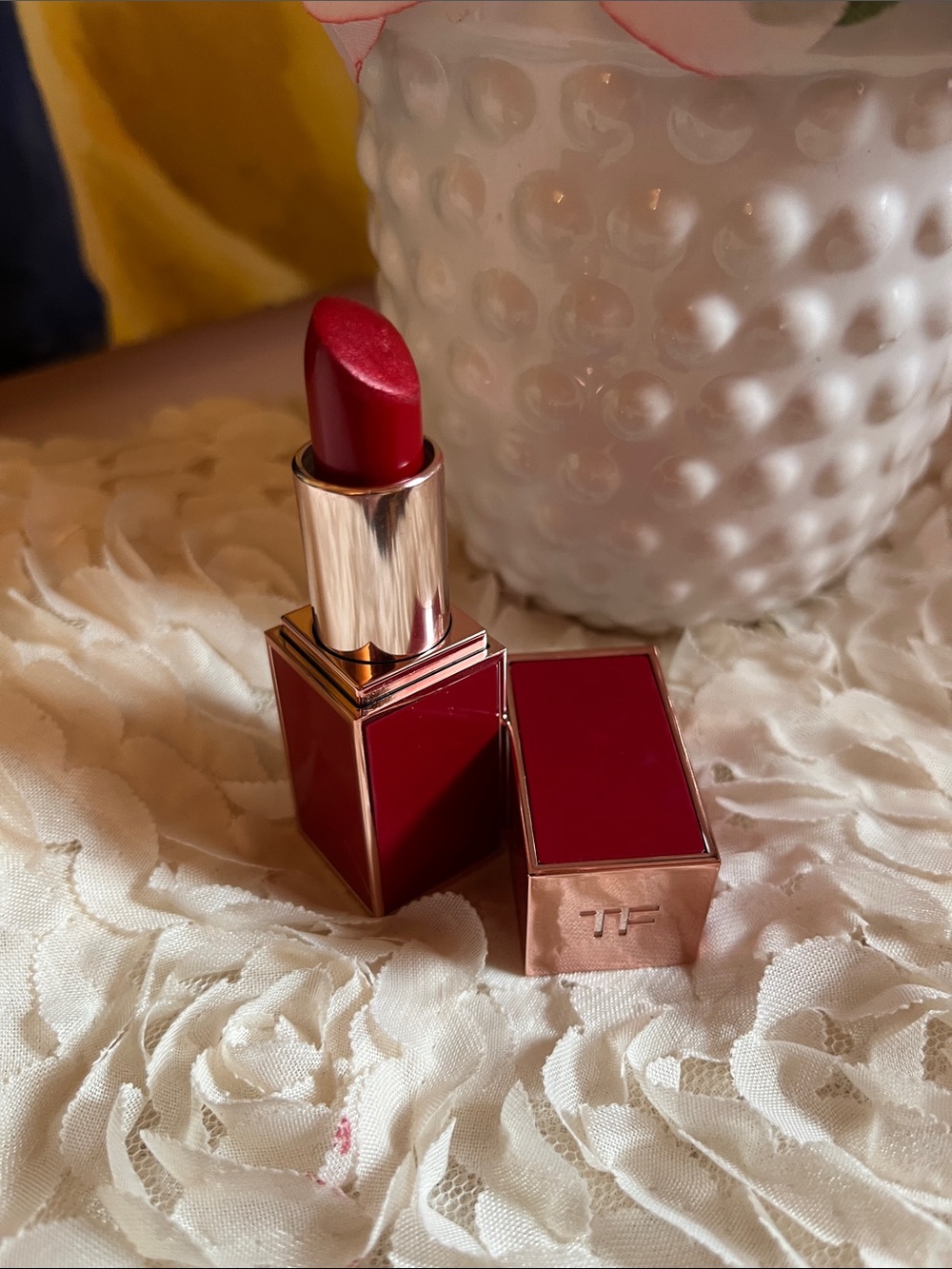 Tom Ford Lipstick in Deep Cherry Red